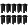 eMagTech 10pcs 14mm Bicycle Plastic Cable Hose Guide Reducers for