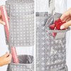 mDesign Hanging Storage for Gift Wrapping - Rotating Wrapping Paper