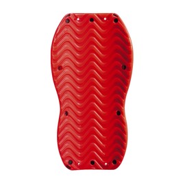 Molten GG0012-KR Shin Guard, Swansee, Small, Black x Red