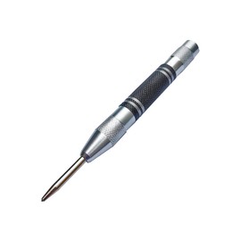 YFFSFDC Auto Punch, Automatic Center Punch, Auto Center Punch, Carbide Automatic Punch, Center Punch, Marking, Drilling, Spring, Scrimming, Drilling, No Hammer Required, Center Punch Included