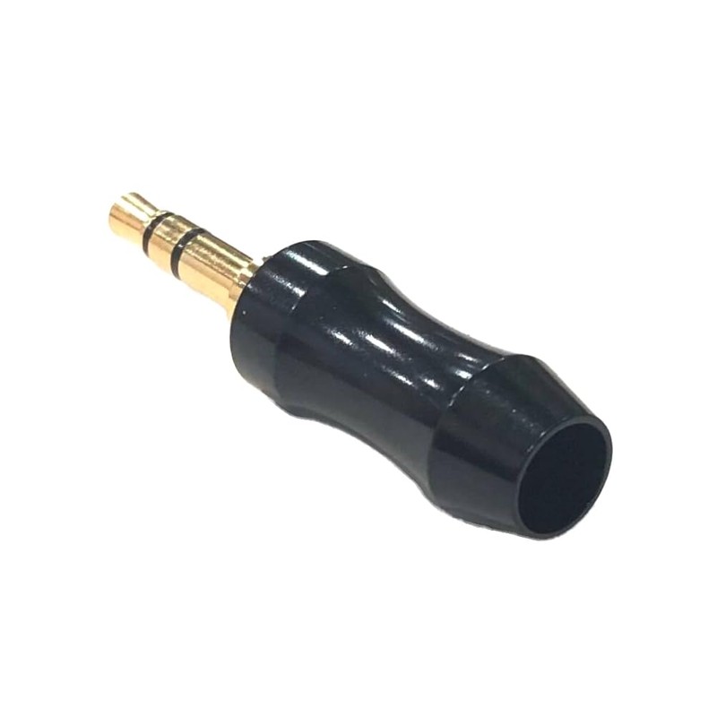 Audio Fan Self-Action Plug 3.5mm 3-Pole Stereo Mini Plug DIY