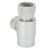 CO2 Refilling Adapter CGA320//TR21-4 Soda Valve Connector ASA Accessories Silver