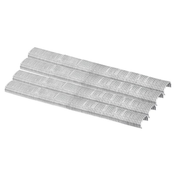 uxcell 16 Gauge C Ring Staples, 16.9Inner Outside Crown 8.7mm