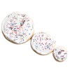 1 Dz. Basic Iced Sugar Cookies! Summer Birthday Favors, Celebration Party Gift! (3 Inch)