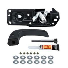 Lelecar 20833606 Driver Side Interior Door Handle for Chevy Silverado/GMC Sierra 1500 2500 3500 2007-2013 Tahoe/Yukon 2007-2014 Replaces 80374