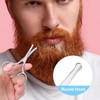 3 Pcs Nose Hair Scissors Rounded Tip Scissors Multi-purpose Safety