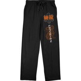 Dragon Ball Z Dragon Balls Men's Black Sleep Pajama Pants-3XL
