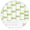Kalenderoutlet DIN A1 Wipe-Clean Wall Calendar 2026 Rolled 84.0 x