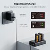 EN-EL14 EN EL14a Battery Charger, Charger Compatible with Nikon D3500,
