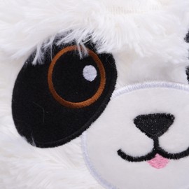 power gift Plush Ball Panda (TA-14) Fabric Ball Diameter 23 cm Fluffy Ball Children's Ball for Indoor Use Fluffy Toy Cuddly Gift