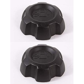 Husqvarna 2 Pack Genuine 584248701 Fuel Cap 3" Black for 532430218 532195951 OEM