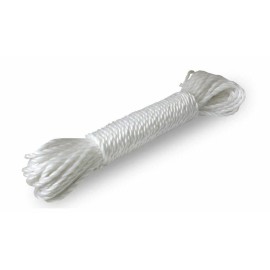 Unbranded 50 Feet White Polypropylene Rope (Pack of: 1) - TA-08612