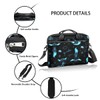 Laptop Bag for Women Men, Blue Axolotl 15.6 inch Messenger