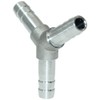 Beduan Stainless Steel 1/2" Hose Barb 3 Way Y Shaped