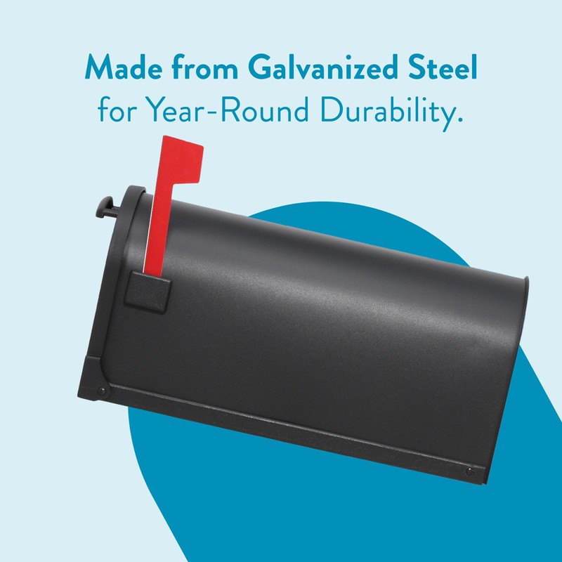 ARCHITECTURAL MAILBOXES Gibraltar Mailboxes Arlington Large Capacity Galvanized Steel Textured