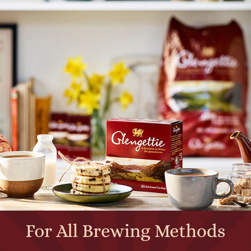 Glengettie • Black Tea Bags 250g (80 Tea Bags) •