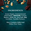 GHIRARDELLI Intense Dark Chocolate Squares, Sea Salt Almond, 4.12 Oz