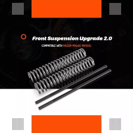 whautole Front Suspension Upgrade 2.0, Compatible with Razor MX650 MX500