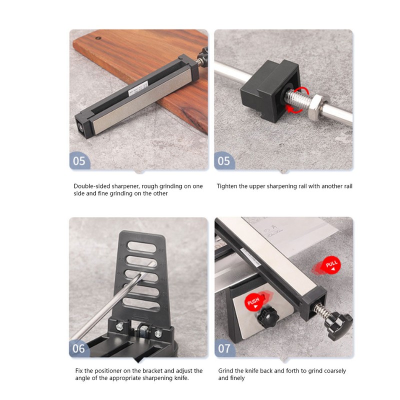 Fixed Angle Sharpener Kitchen Knife Sharpening Kits Sharpening Stone Holding