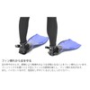 VAXPOT VA-5242 BK Fin Socks S (8.7 - 9.3 inches