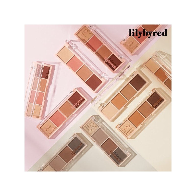 Lilybyred 무드잇 팔레트_4구 섀도우 팔레트 Mood It Palette_4-Shade Shadow Palette