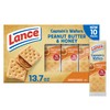Lance Sandwich Crackers, Captain's Wafers Peanut Butter and Honey, 10