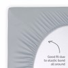 Walra Fitted Sheet 90 x 200 cm, 100% Cotton Fitted