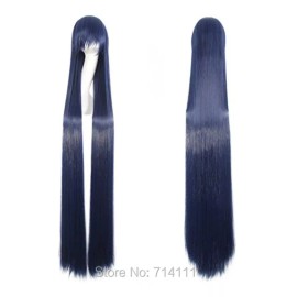 Lucky Day Peluca 150 Cm Cabello Liso Con Flequillo Rubio Pelirrojo