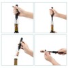 LIPOVOLT@Red Wine Bottle Opener Cork Remover Easy Air Pump Pressure