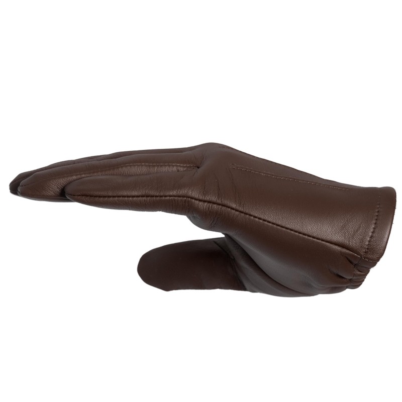 Men's Patrol Gloves (100% Cabretta Leather) For Tactical Police Driving,