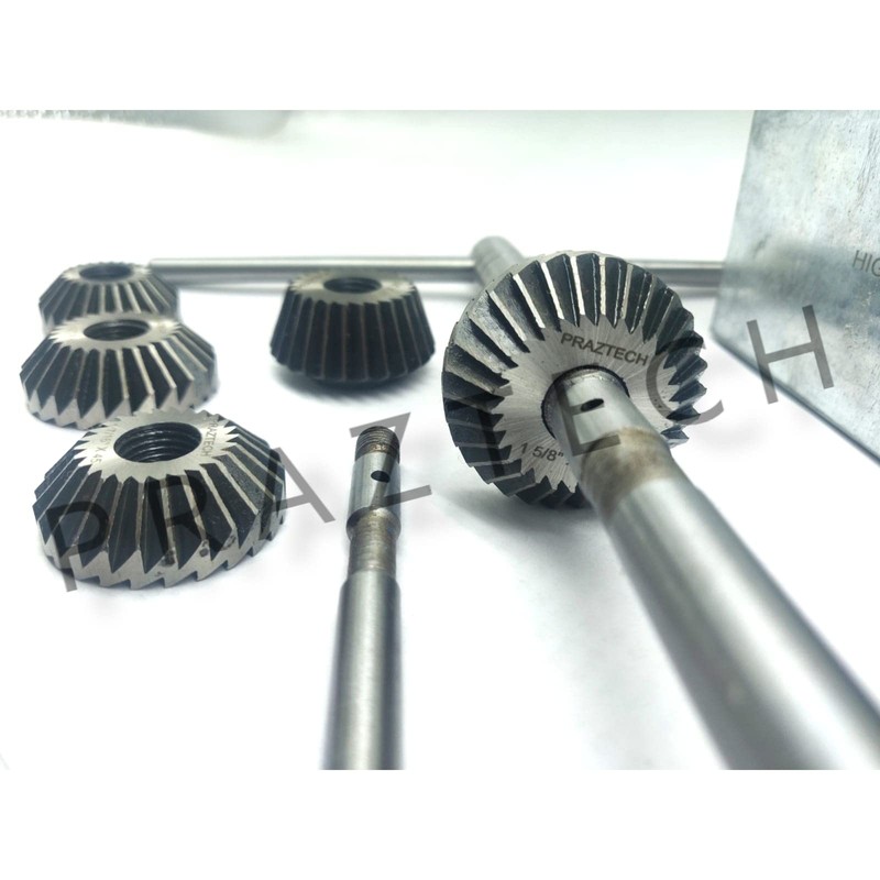 PRAZTECH® Valve Seat and Face Trimmer Set/Kit - 5 Piece