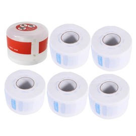 TOVINANNA 6pcs Neck Strip Professional Hair Cutting Scissors Hair Thinning Scissors Barber Scissors Hair Scissors Collar Hair Dresser Scissor Neck Covering Paper Haircut Scissors White