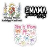 BAVAHA (3pcs) [3"x3"] Christian Mom Stickers This Mama Prays Sticker