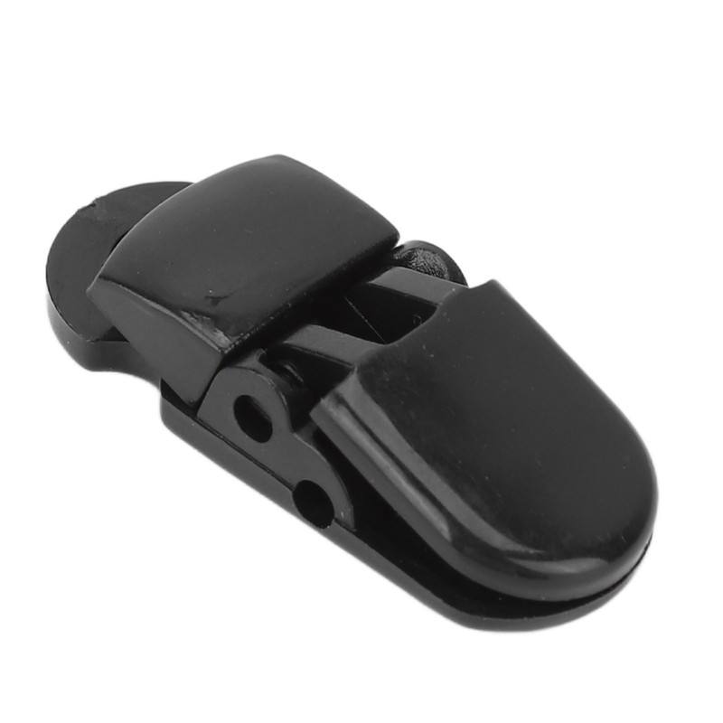 20Pcs Hearing Aid Lanyard Clip Good Fixation Multifunctional Odorless Black