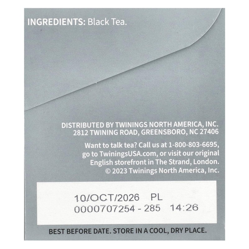 Twinings Prince of Wales Tea - Classic, Mellow Caffeinated Black