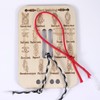 Gosknor Knot Tying Practice Board, 16 Essential Knots Trainer with