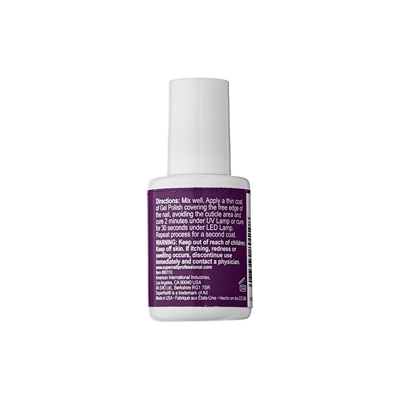 Supernail Gel Polish for Nails, Plum Potion Shimmer, 0.5 Fluid
