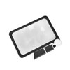 FUGEST Handheld Magnifier with 5x 48 LED Scale Loupe Light,
