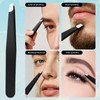 20X Handheld Magnifying Mirror丨5inch Makeup Magnified Mirror & Tweezers Set