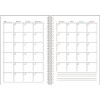 Lihit Lab Open Ring Notebook, Twist Notebook, A5, 24 Holes,