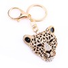 Keyring Charm Pendant, New Rhinestone Leopard Charm Pendant Purse Bag