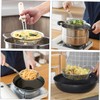 LABRIMP Stainless Steel Skimmer Spoon with Long Handle Strainer for