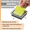 Mr. Pen Pop Up Sticky Note Dispenser, 3" x 3",