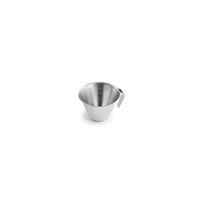 IBILI - 681601 - Messbecher, Edelstahl, 100 ml, Silver