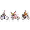Noch 36898 - Ciclisti 4 Personaggi 3 Biciclette N