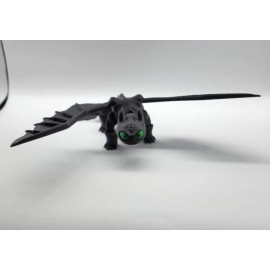 Handmade 3D Printed Toothless- How to train a dragon
