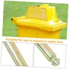 CHILDWEET Garbage Bin Axle Replacement Compatible Waste Bin Parts for