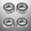 CB 4x 25mm Front Rear Wheel Bearings For Harley Dyna