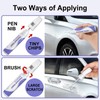 Touch Up Paint for Benz Cirrus White(650/9650)-Exact Match–Chips and Nicks