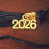 MECCANIXITY Metal Year Number Charm, Gold 2026 Year Charm Graduation